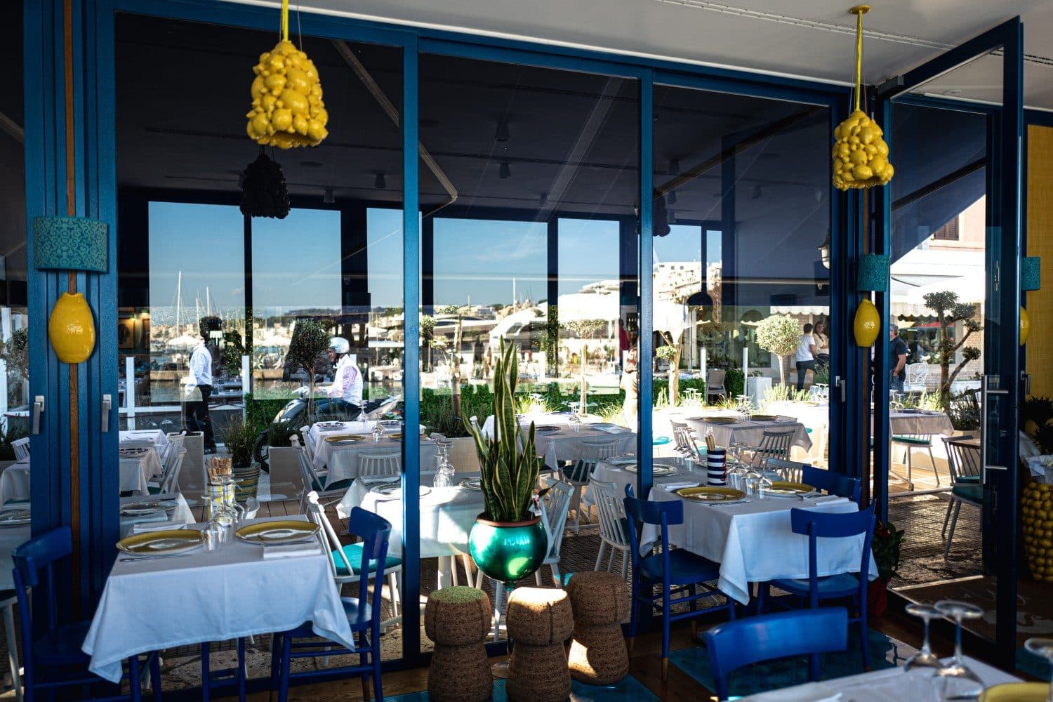 Terrazza sul mare del ristorante Marea