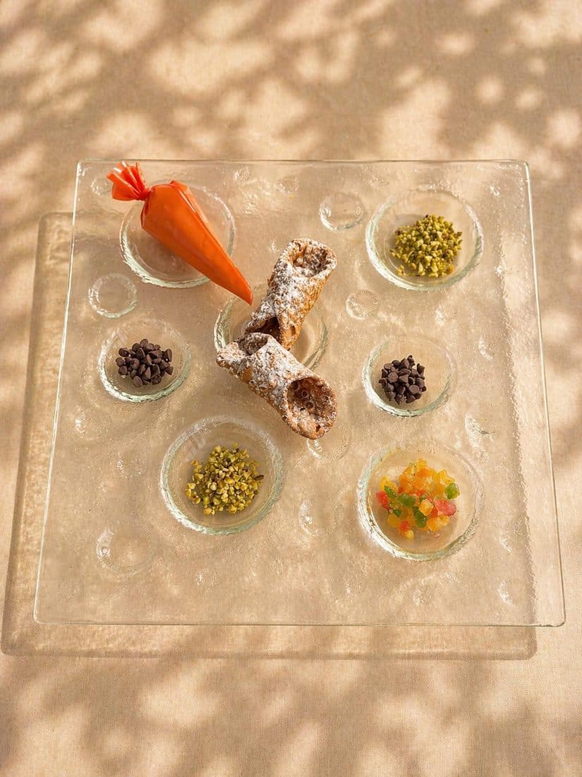 Cannolo Siciliano Scomposto